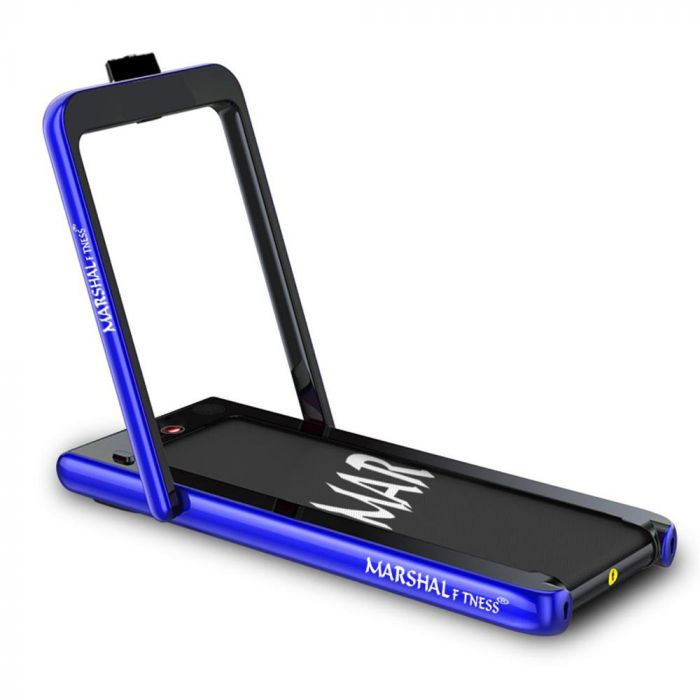 Marshal Fitness MF-129-BLUE Walking Pad Treadmill Desk – Blue Price in Doha Qatar