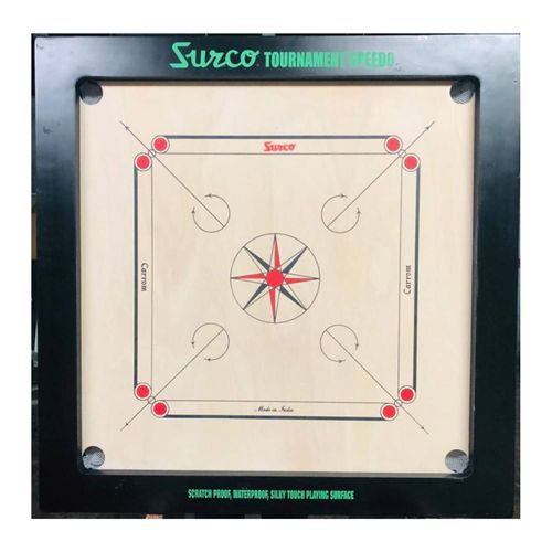 Surco Tournament Speedo 30 X 30 16MM Carrom Board Price in Doha Qatar