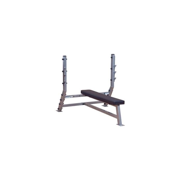 Body Solid Fixed Flat Bench W-Upright Set SFB349G Price in Doha Qatar