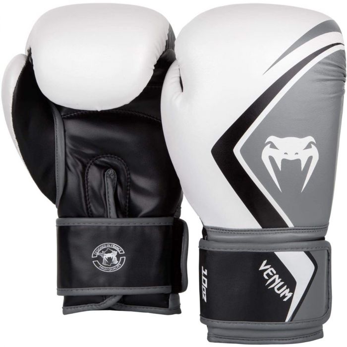 Venum Contender 2.0 Boxing Gloves White-Grey-Black-8 Oz Price in Doha Qatar