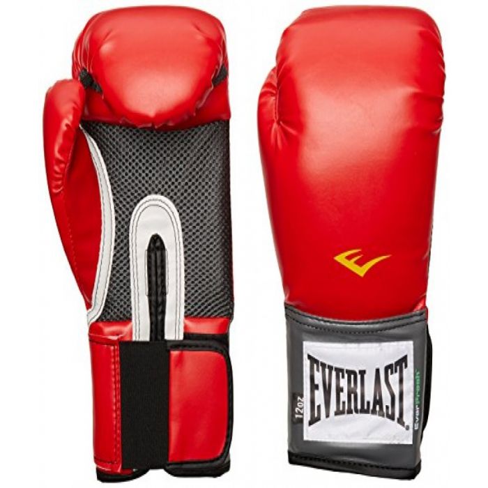 Everlast Pro Style Training Gloves Red Color 14 OZ EV-1200008 Price in Doha Qatar