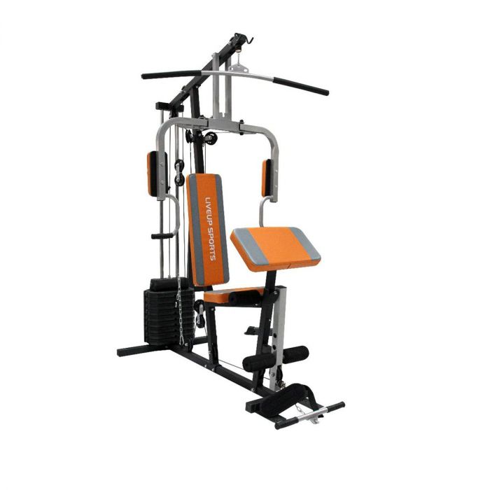 LiveUp Home Gym LS1002 with Stack 10 x 10 100 lbs Price in Doha Qatar