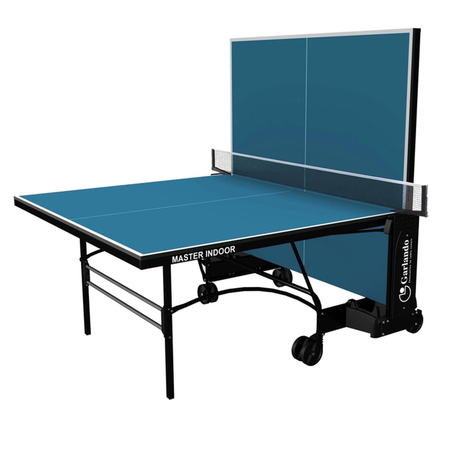 Garlando Master Outdoor Foldable TT Table with Wheels - Blue Top Price in Doha Qatar - Image 3