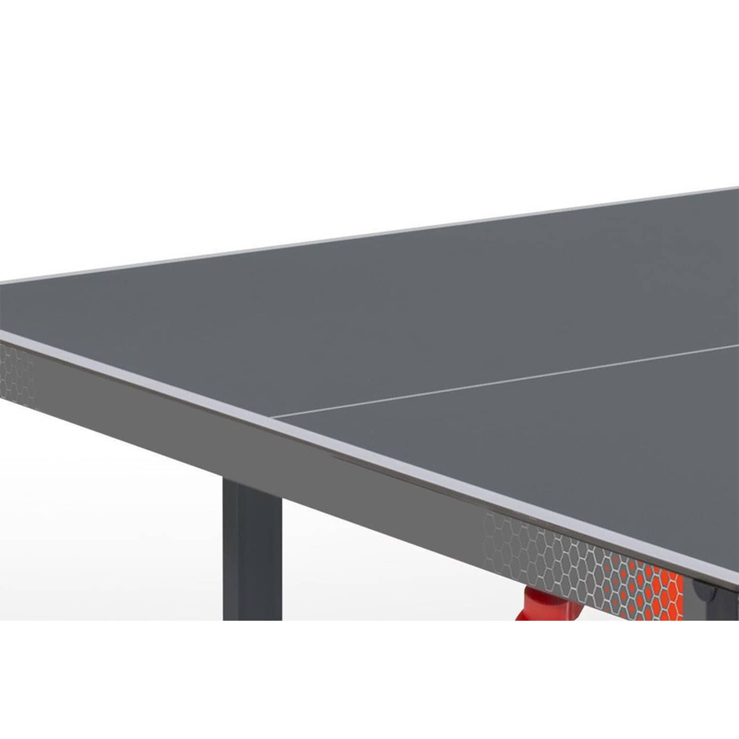 Garlando Premium Outdoor Foldable TT Table with Wheels - Grey Top Price in Doha Qatar - Image 2