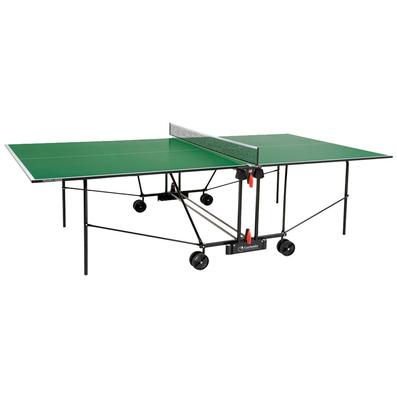 Garlando Progress Indoor Foldable TT Table with Wheels - Green Top Price in Doha Qatar