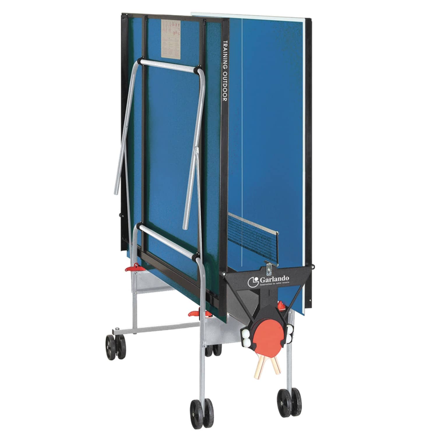 Garlando Training Outdoor Foldable TT Table with Wheels - Blue Top Price in Doha Qatar - Image 3
