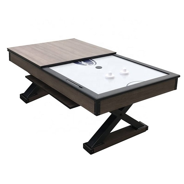 Knightshot Air Hockey Table with Dining Top | 221.5x120x82Cm | 7FT Price in Doha Qatar