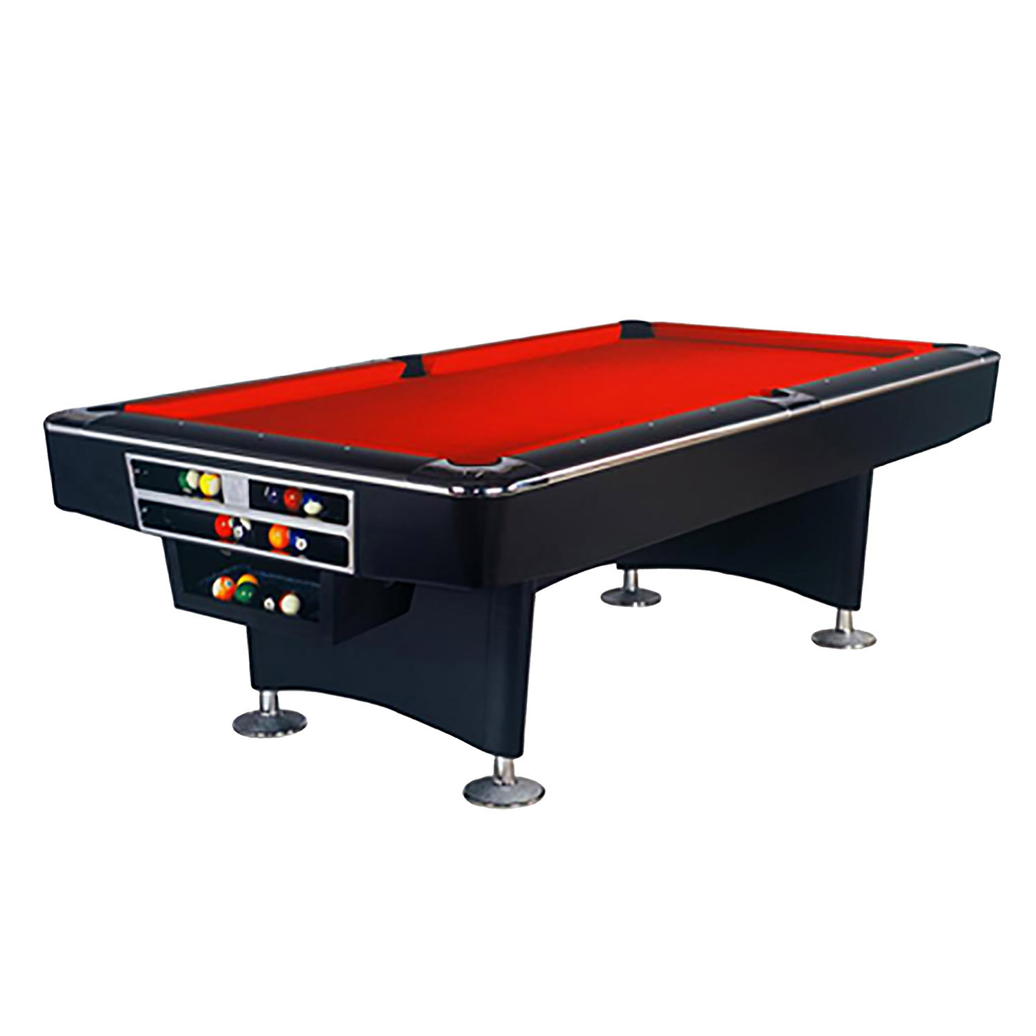 Knightshot Turbo Select Commercial Pool Table Black-9FT Price in Doha Qatar