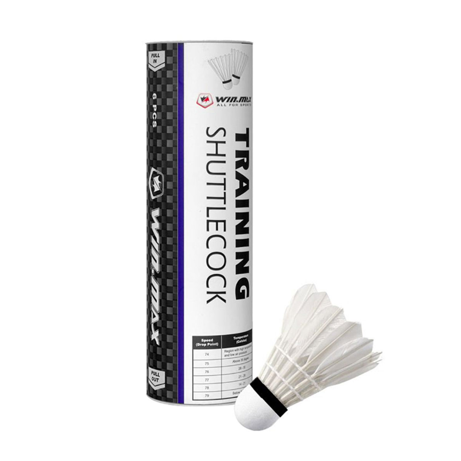 Winmax 6-Piece Training Shuttlecock Set Price in Doha Qatar