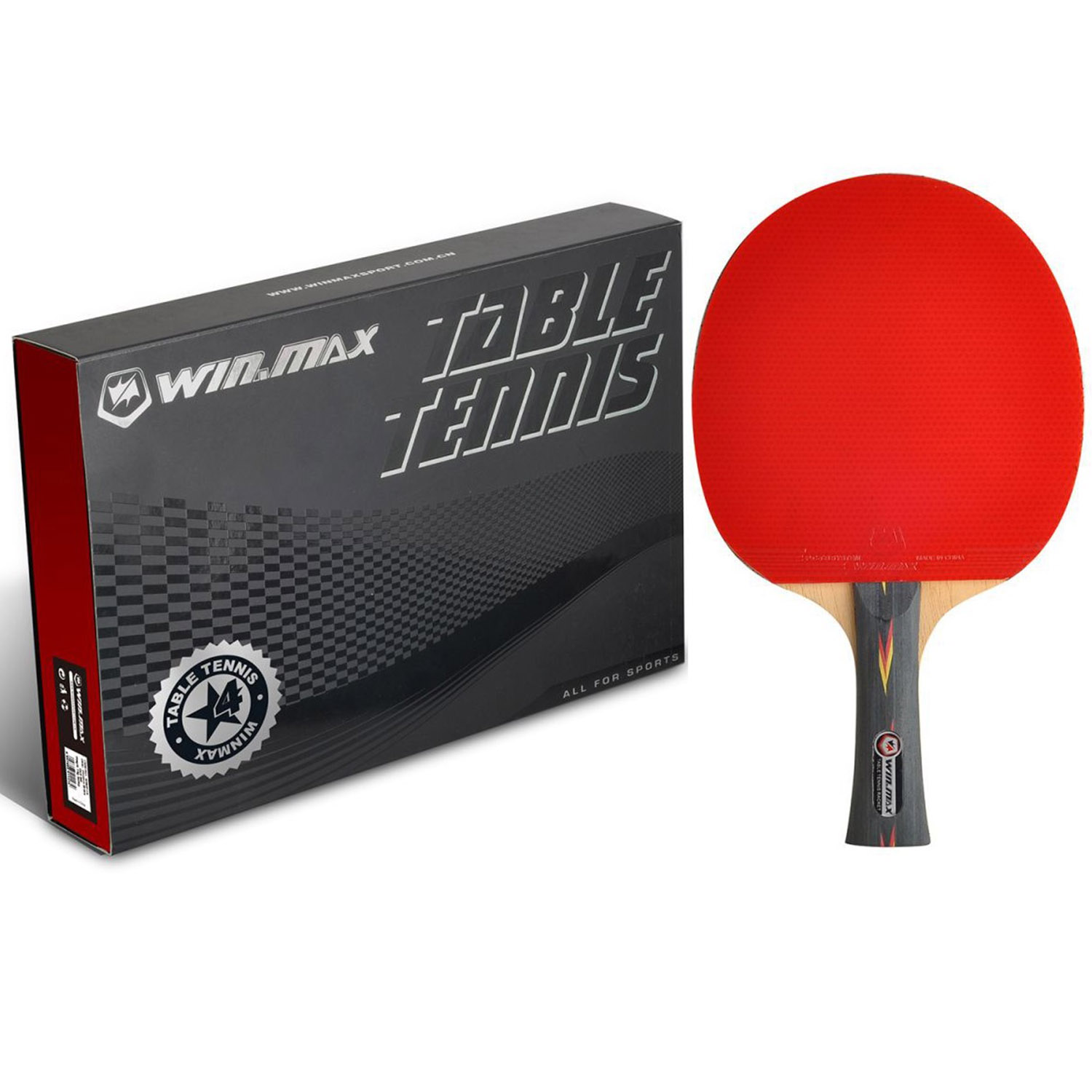 Winmax Table Tennis Racket Short Handles-4 Stars Price in Doha Qatar - Image 3