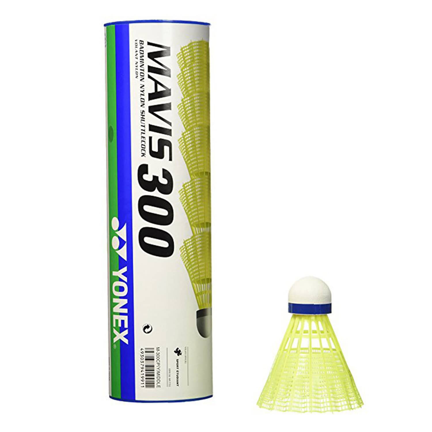 Yonex Mavis 300 Badminton Shuttlecock 6 Pack Yellow-Slow Price in Doha Qatar