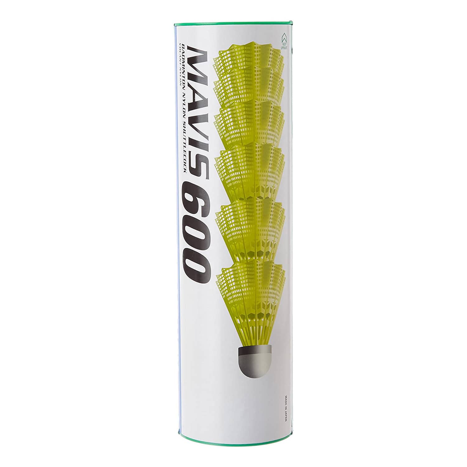 Yonex Mavis 600 Badminton Shuttlecock 6 Pack Yellow-Slow Price in Doha Qatar