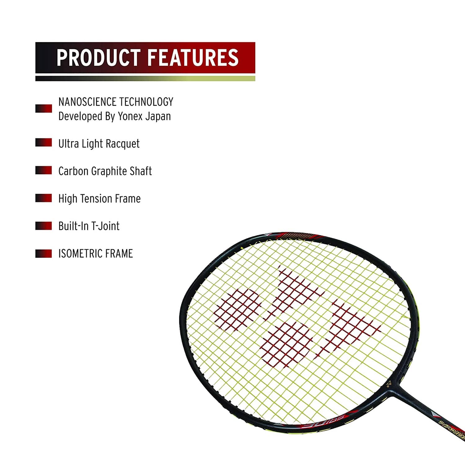 Yonex Nanoray 70 LIGHT Badminton Racket Price in Doha Qatar - Image 3