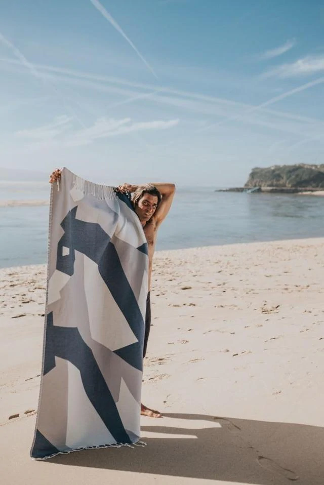 Futah - Beach Towel WWF Hippocampus Price in Doha Qatar - Image 3