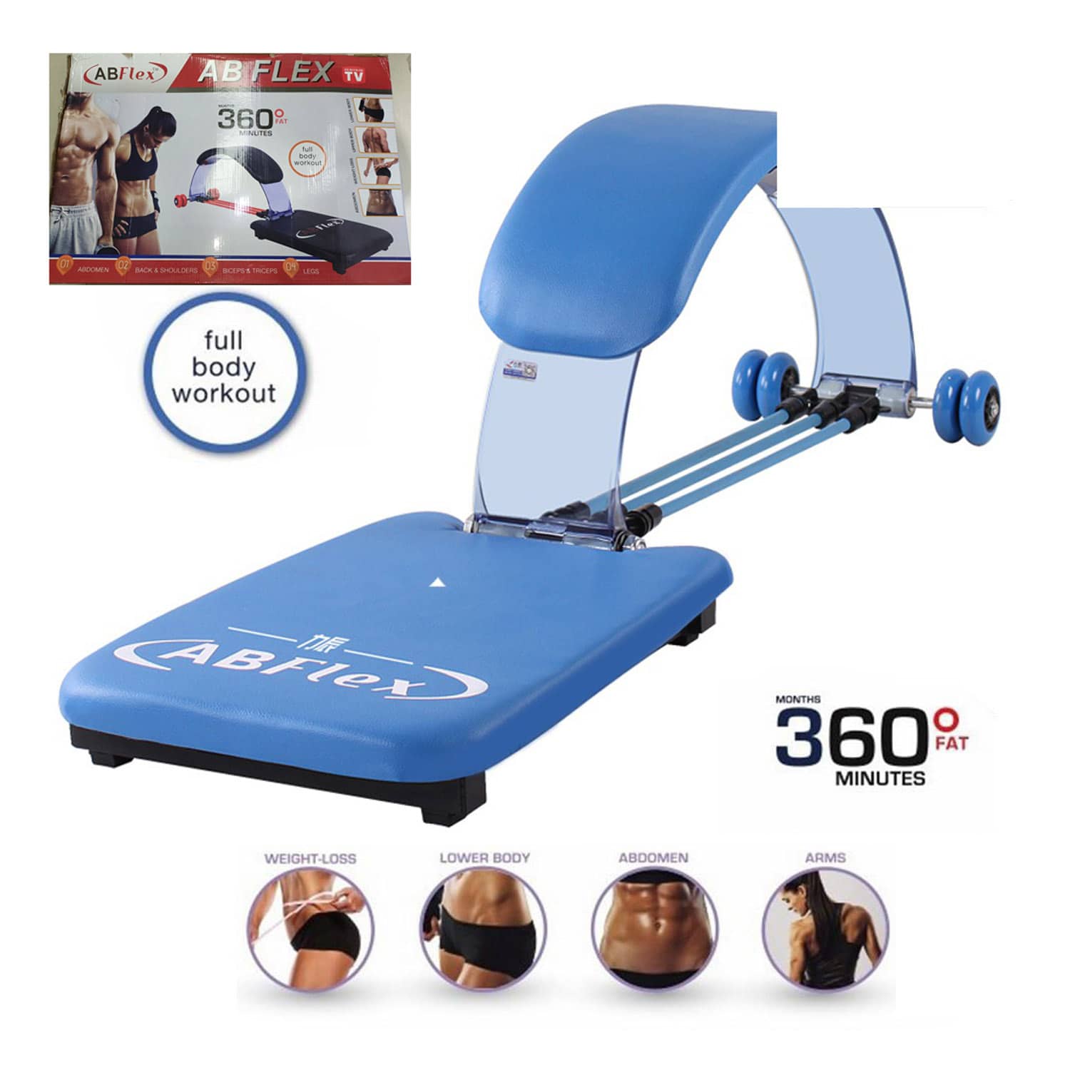 Ab Flex 360 Full Body Workout equipment Price in Doha Qatar - Image 3