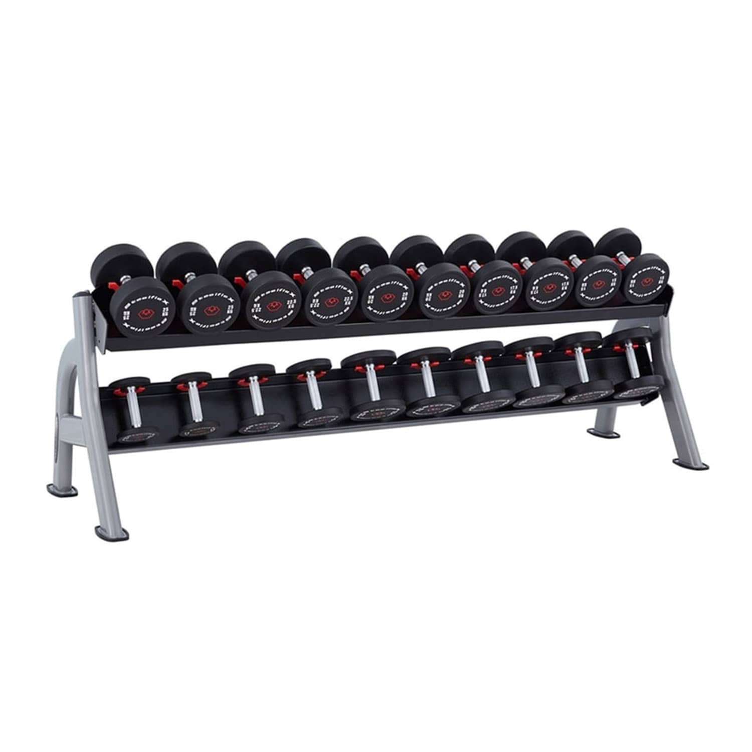 Body Solid NMDR-2 Neo Mechanics 2-Tier Dumbbell Rack Price in Doha Qatar - Image 2