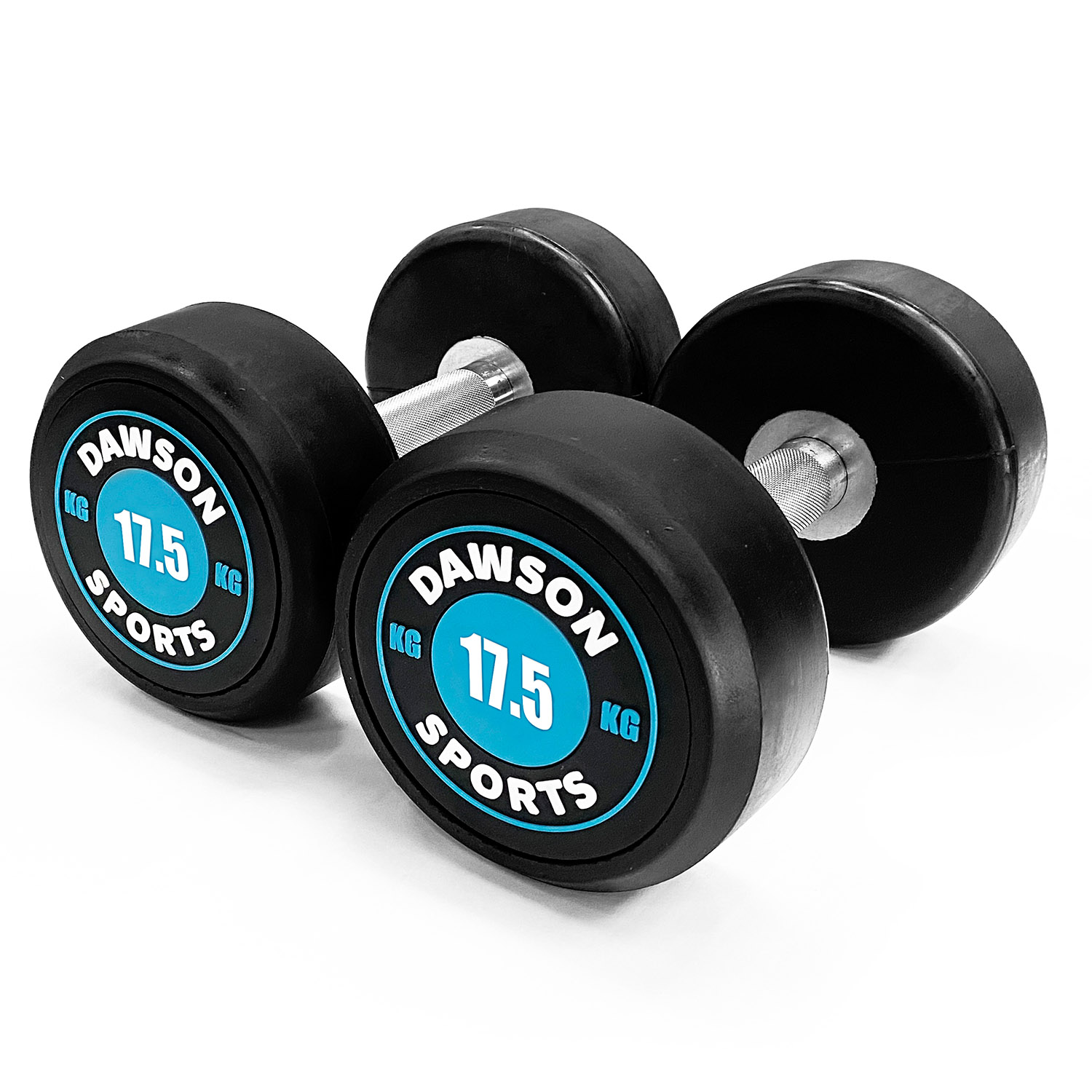 Dawson Sports Power 100 Round Rubber Dumbbells 17.5Kg-Pair Price in Doha Qatar