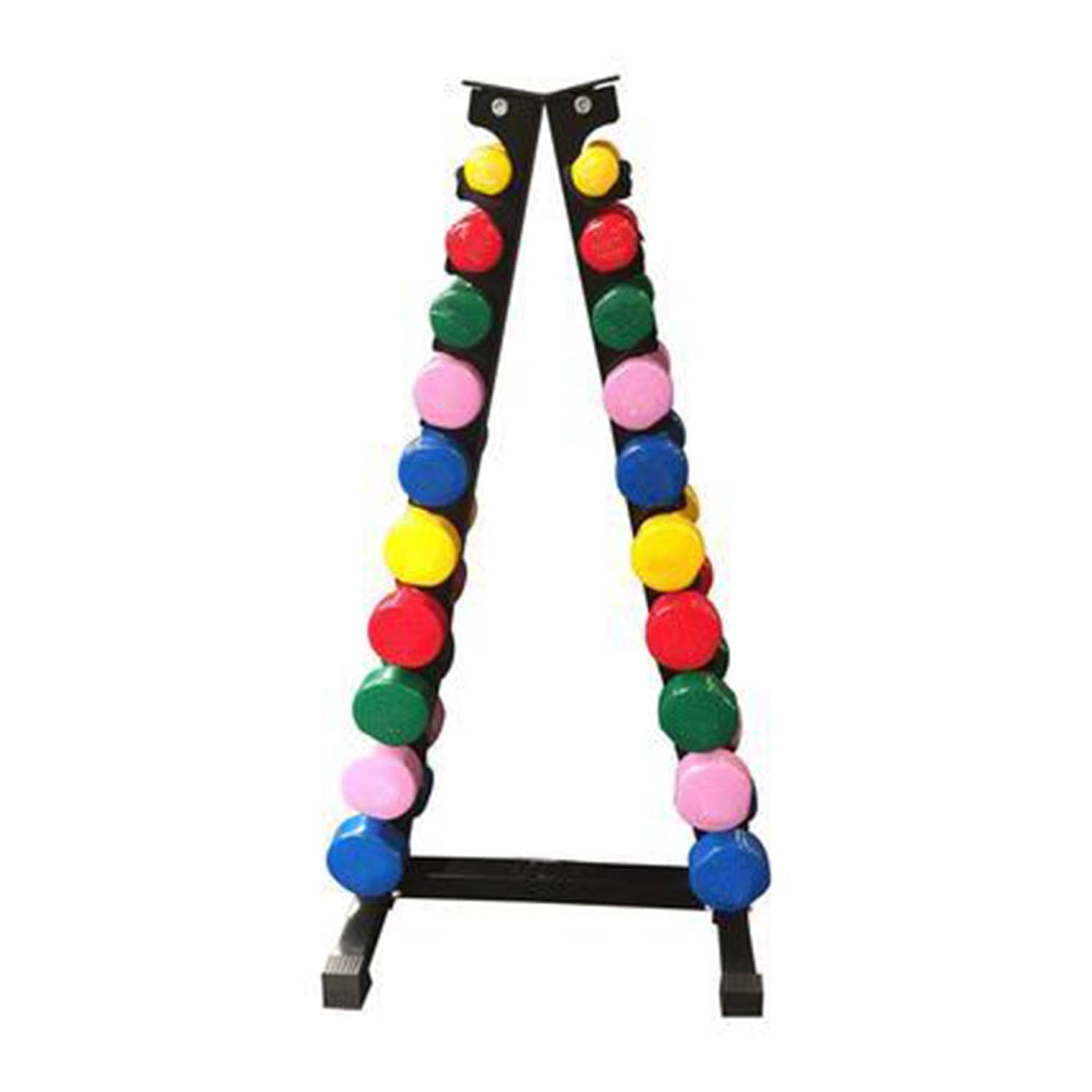 Dawson Sports Vinyl Dumbbell Rack - 10 pairs Price in Doha Qatar
