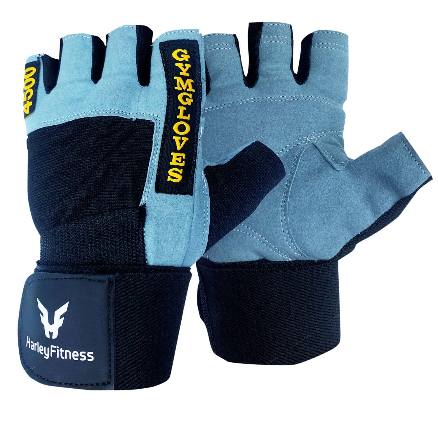 Harley Fitness 4500 Weight Lifting Gloves Light Blue-Small Price in Doha Qatar