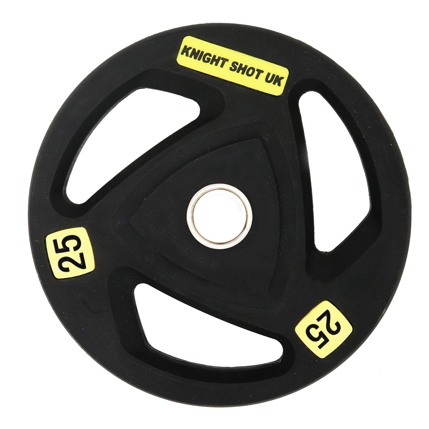 Knightshot PU Weight Plate 25Kg-Pair Price in Doha Qatar