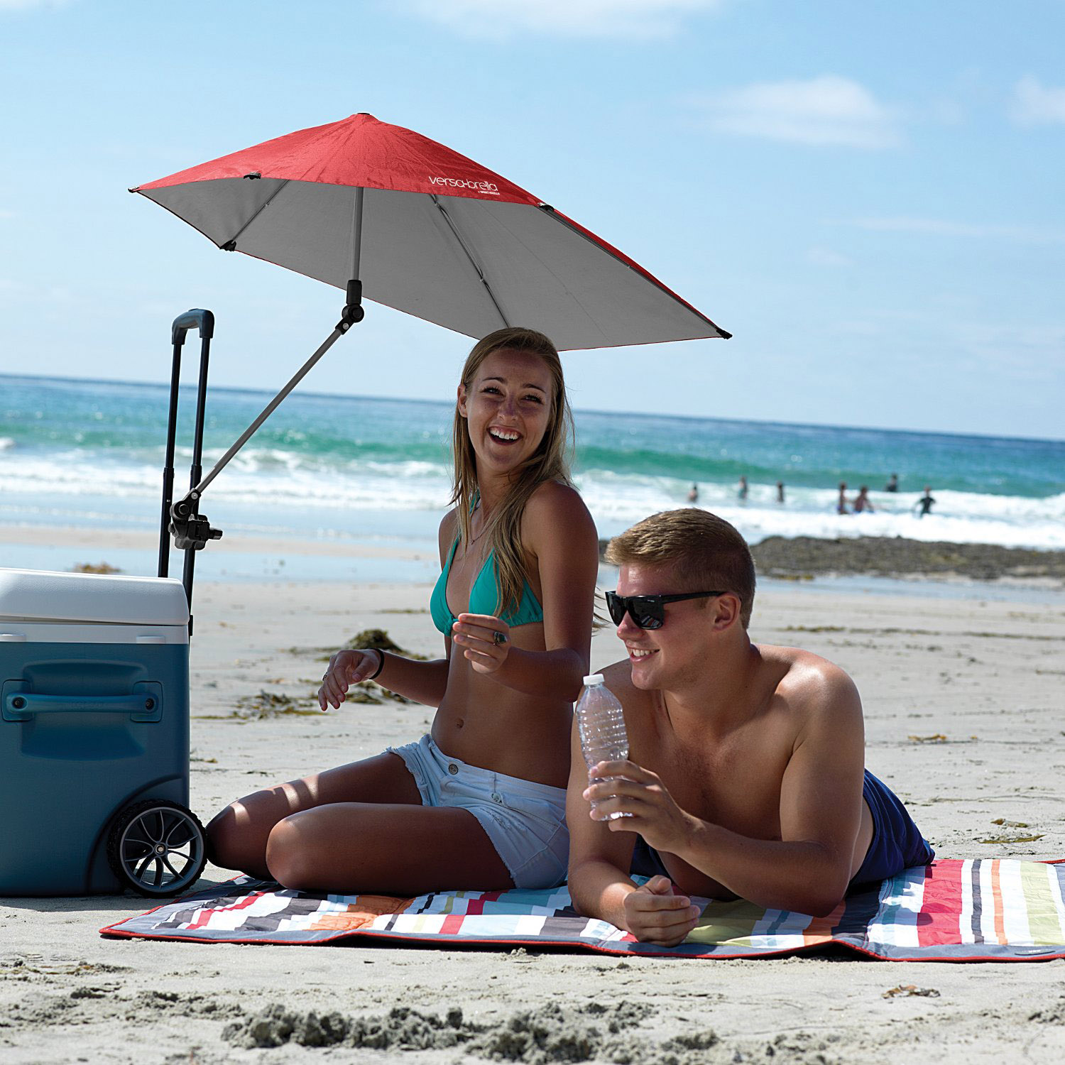 SKLZ Versa-Brella SPF 50+ Adjustable Umbrella with Universal Clamp Midnight Blue Price in Doha Qatar - Image 3