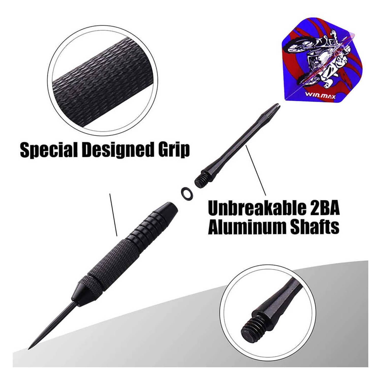 Winmax Darts Steep Tip Set Price in Doha Qatar - Image 3